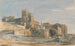 Die Kathedrale und der Palast der Päpste Avignon - Thomas Hartley Cromek — Ansicht des Kunstwerks