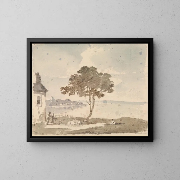 East Cowes, Isle of Wight - Thomas Hastings — gerahmtes Bild an der Wand