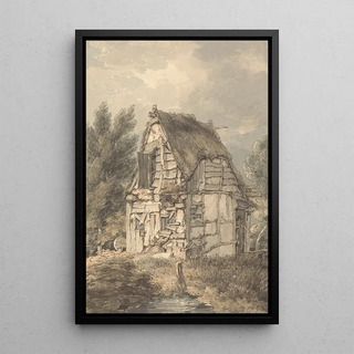 Thomas Hearne - Half Timbered and Thatched Shack.webp
