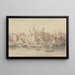 La Tour de Londres - Thomas Hearne — gerahmtes Bild an der Wand