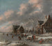 Patineurs en hiver - Thomas Heeremans — Ansicht des Kunstwerks