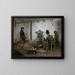 Ein freundlicher Hinweis - Thomas Hicks — gerahmtes Bild an der Wand