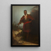 Rote Jacke - Thomas Hicks — gerahmtes Bild an der Wand