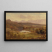 Fenaison dans les Catskills - Thomas Hiram Hotchkiss — gerahmtes Bild an der Wand
