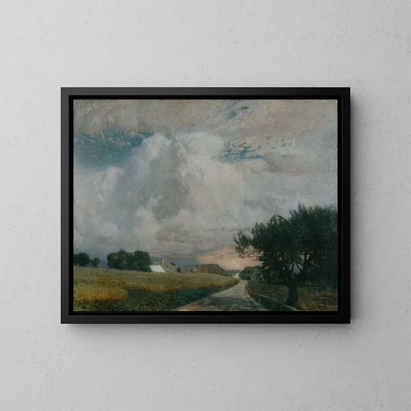 Gewitterblitze - Thomas Leitner — gerahmtes Bild an der Wand