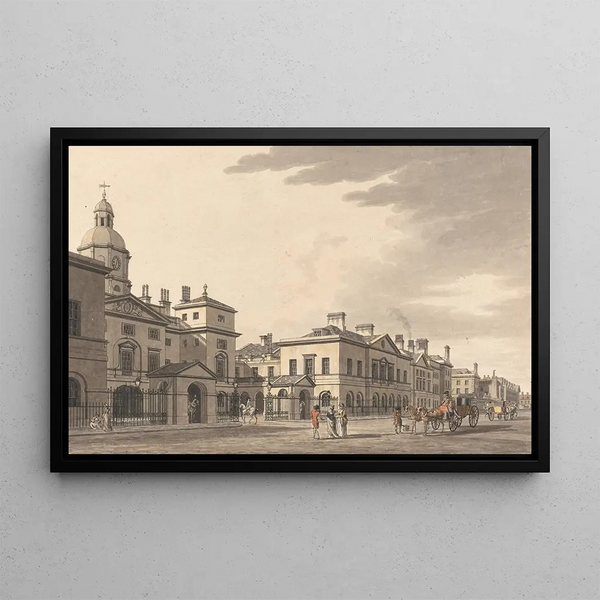 Thomas Malton the Younger - Horse Guards Whitehall.webp