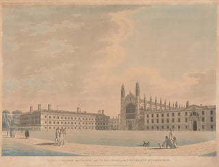 Thomas Malton the Younger - Kings College the Chapel and Clare Hall in the University of Cambridge.webp