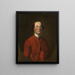 General John Bradstreet - Thomas McIlworth — gerahmtes Bild an der Wand