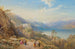Das Kloster von Madonna del Sasso, Lago Maggiore, Italien - Thomas Miles Richardson — Ansicht des Kunstwerks