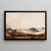Alpenlandschaft - Thomas Moran — gerahmtes Bild an der Wand