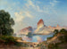 Ein indisches Paradies, grüner Fluss, Wyoming - Thomas Moran — Ansicht des Kunstwerks