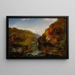 Nachmittags im Herbst am Wissahickon - Thomas Moran — gerahmtes Bild an der Wand