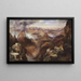 Großes Colorado-Fluss-Gemälde von Thomas Moran — gerahmtes Bild an der Wand