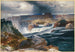 Großes Wasserfall-Gemälde des Snake River, Idaho-Territorium - Thomas Moran — Ansicht des Kunstwerks