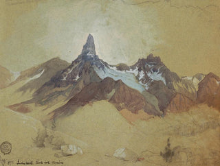 Pic Index, Clarks Fork, Wyoming - Thomas Moran — Ansicht des Kunstwerks