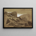 Italienisches Landschaftsgemälde mit Reisenden Nr. 2 - Thomas Moran — gerahmtes Bild an der Wand