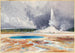 Altes Schloss Geysir - Thomas Moran — Ansicht des Kunstwerks