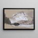 Le Canyon de la Belle Fourche Wyoming - Thomas Moran — gerahmtes Bild an der Wand