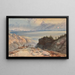 Le Grand Lac Salé de l'Utah - Thomas Moran — gerahmtes Bild an der Wand