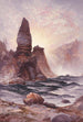 Les Tours de Tower Falls Yellowstone - Thomas Moran — Ansicht des Kunstwerks