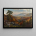 Vallée de la Catawissa en automne - Thomas Moran — gerahmtes Bild an der Wand