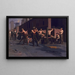 Die Arbeiter am Mittag - Thomas Pollock Anshutz — gerahmtes Bild an der Wand