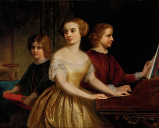 Die Parmly-Schwestern - Thomas Prichard Rossiter — Ansicht des Kunstwerks