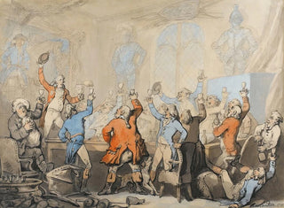 Thomas Rowlandson - The Hunt Dinner.webp