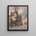 L'Hôtel de Sens rue du Figuier - Thomas Shotter Boys — gerahmtes Bild an der Wand