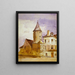 La Tour Alexandre en 1827 et la fontaine Saint-Victor - Thomas Shotter Boys — gerahmtes Bild an der Wand