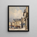 Die Straße der Prouvaires und die Kirche Saint-Eustache - Thomas Shotter Boys — gerahmtes Bild an der Wand
