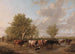 Traversée d'un ruisseau en banlieue de Canterbury - Thomas Sidney Cooper — Ansicht des Kunstwerks