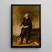 General Jackson Gemälde nach der Schlacht von New Orleans - Thomas Sully — gerahmtes Bild an der Wand