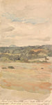 Berg Sugarloaf vom Nordfenster Col J Monroes Oakfield Landon Co Va 12. Juni 1829 - Thomas Sully — Ansicht des Kunstwerks