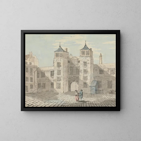Alter Somerset House - Thomas Theodosius Forrest — gerahmtes Bild an der Wand