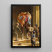 Schuhcreme - Thomas Waterman Wood — gerahmtes Bild an der Wand