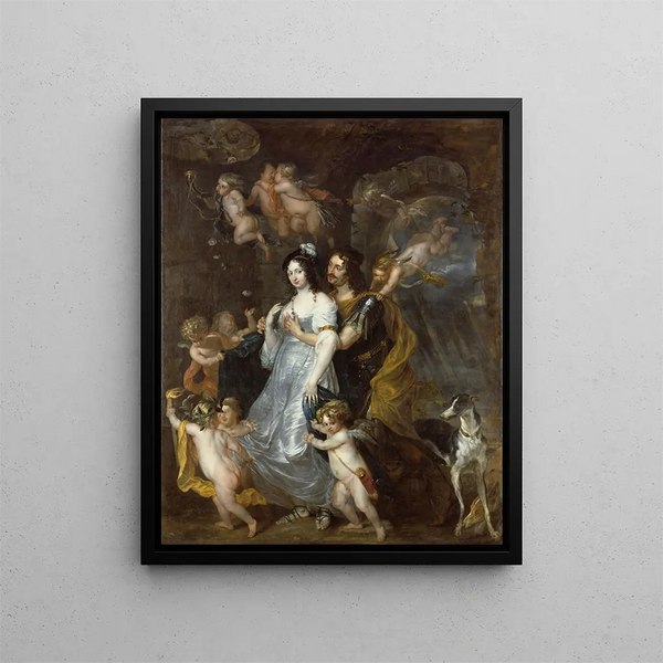 Thomas Willeboirts Bosschaert - Dido and Aeneas in the cave.webp