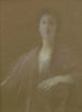 Ein Moment der Reflexion - Thomas Wilmer Dewing — Ansicht des Kunstwerks