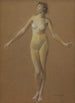 Aktstudie - Thomas Wilmer Dewing — Ansicht des Kunstwerks