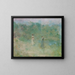 Sommer-Gemälde - Thomas Wilmer Dewing — gerahmtes Bild an der Wand
