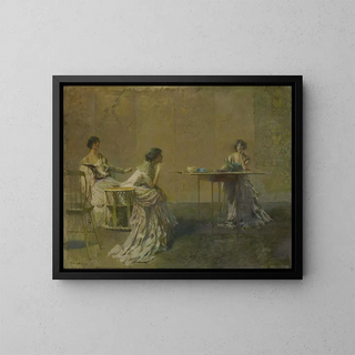 Thomas Wilmer Dewing - The Gossip.webp