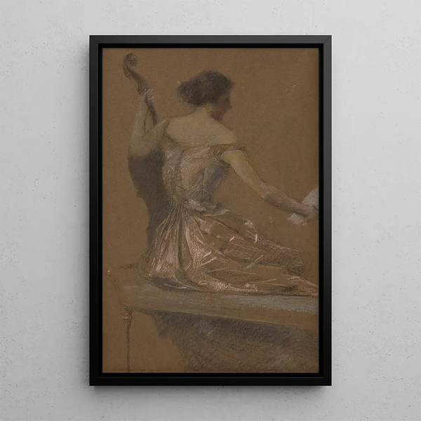 Thomas Wilmer Dewing - The Musician.webp