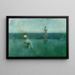 La Récitation - Thomas Wilmer Dewing — gerahmtes Bild an der Wand