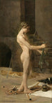 L'Esclave du sorcier - Thomas Wilmer Dewing — Ansicht des Kunstwerks