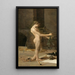 L'Esclave du sorcier - Thomas Wilmer Dewing — gerahmtes Bild an der Wand