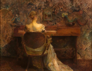 Thomas Wilmer Dewing - The Spinet.webp