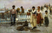 Porteurs d'eau à Venise - Thomas Wilmer Dewing — Ansicht des Kunstwerks