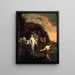 Ulysse und Nausicaa - Thomas de Keyser — gerahmtes Bild an der Wand
