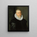 Portrait eines älteren Mannes - Thomas de Keyser — gerahmtes Bild an der Wand