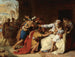 Jacob verweigert es, Benjamin in die Ferne zu schicken - Théophile Auguste Vauchelet — Ansicht des Kunstwerks